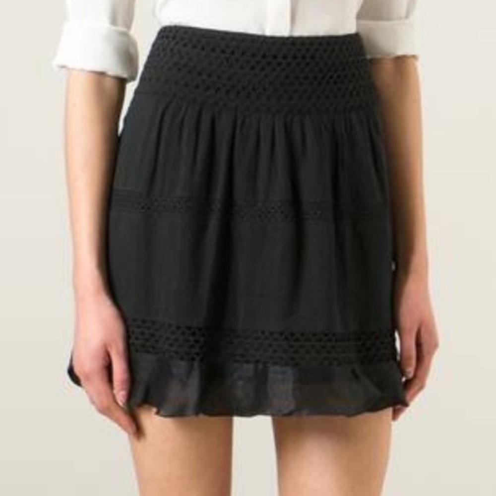 Isabel Marant Clarisse Black Skirt